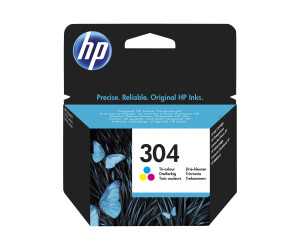 HP 304 - Farbe (Cyan, Magenta, Gelb) - Original