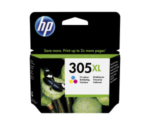 HP 305XL - 5 ml - Hohe Ergiebigkeit - Farbe (Cyan, Magenta, Gelb)