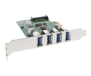 InLine USB-Adapter - PCIe 2.0 Low-Profile