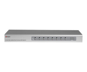 Lindy KVM-Switch - 8 x KVM port(s) - an Rack