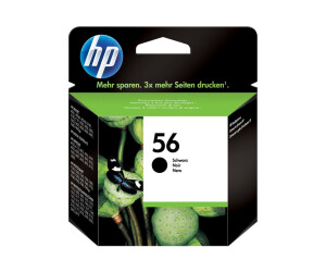 HP 56 - 19 ml - Schwarz - original - Tintenpatrone