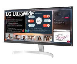 LG 29WN600 -W - LED monitor - 73 cm (29 ") - 2560 x 1080 UWFHD @ 75 Hz