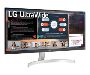 LG 29WN600 -W - LED monitor - 73 cm (29 ") - 2560 x 1080 UWFHD @ 75 Hz