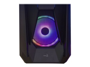 AEROCOOL ADVANCED TECHNOLOGIES AeroCool Visor - Mid tower - E-ATX - Seitenteil mit Fenster (gehärtetes Glas)