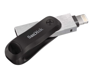 SanDisk iXpand Go - USB-Flash-Laufwerk - 64 GB - USB 3.0...