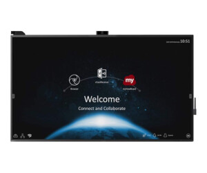 ViewSonic ViewBoard IFP8670 - 218.4 cm (86") Diagonalklasse LCD-Display mit LED-Hintergrundbeleuchtung - interaktiv - mit Touchscreen (Multi-Touch)