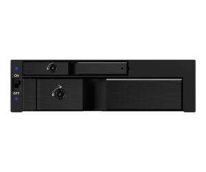 ICY BOX IB-173SSK - Mobiles Speicher-Rack - 2.5", 3.5" (6.4 cm, 8.9 cm)