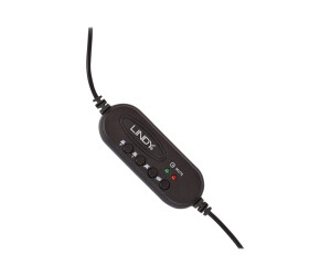 Lindy Headset - On-Ear - kabelgebunden - USB