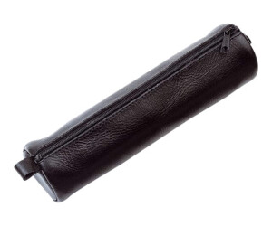 JŸscha Alassio - Pencil case - Leather - Black
