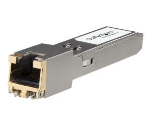 StarTech.com JL563A-ST Transceiver Modul (SFP+ Module, 100/1000/10000Base-TX HP kompatibel, Kupfer, RJ-45 Kupfer mit DDM)