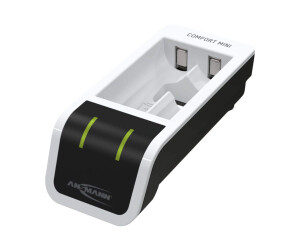Ansmann Comfort Mini - 1.5 hours. USB battery charger -...