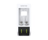 Ansmann Comfort Mini - 1.5 hours. USB battery charger - (for 2xAA, 2xaaa)