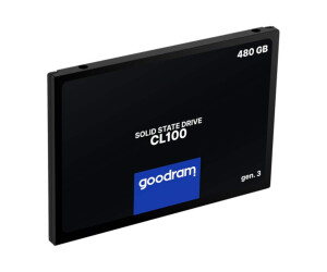 GoodRam CL100 Gen.3 - SSD - 480 GB - intern - 2.5"...