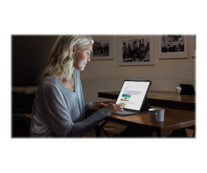 Logitech Slim Folio Pro - Tastatur und Foliohülle - hintergrundbeleuchtet - kabellos - Bluetooth LE - QWERTZ - Schweiz - für Apple 11-inch iPad Pro (1. Generation, 2. Generation)