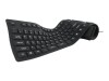 Gembird KB-109F-B - Tastatur - PS/2, USB - USA