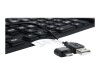 Gembird KB-109F-B - Tastatur - PS/2, USB - USA