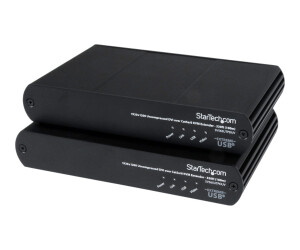 StarTech.com USB DVI über Cat5e / 6 KVM Konsolen Extender mit 1920x1200 unkomprimiertem Video