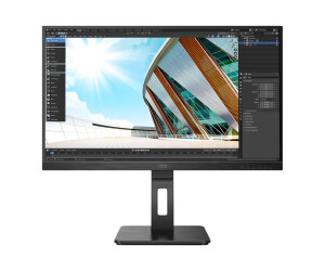 AOC Q27P2Q - LED-Monitor - 68.6 cm (27") - 2560 x 1440 QHD @ 75 Hz