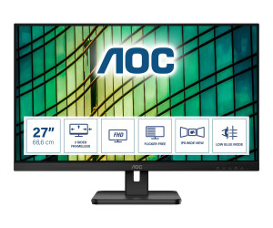 AOC 27E2QAE - LED-Monitor - 68.6 cm (27") - 1920 x 1080 Full HD (1080p)