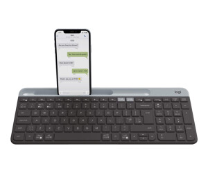 Logitech Slim Multi-Device K580 - Tastatur - Bluetooth,...
