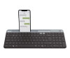 Logitech Slim Multi-Device K580 - Tastatur - Bluetooth, 2.4 GHz
