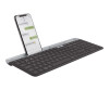 Logitech Slim Multi -Device K580 - keyboard - Bluetooth, 2.4 GHz