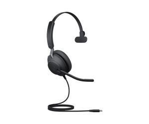 Jabra Evolve2 40 UC Mono - Headset - On-Ear - konvertierbar