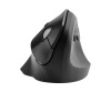 Kensington Pro Fit Ergo Vertical Wireless Mouse - Vertikale Maus - ergonomisch - Für Rechtshänder - 6 Tasten - kabellos - 2.4 GHz - kabelloser Empfänger (USB)