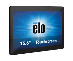 Elo Touch Solutions ELO I -Series 2.0 - All -in -one (complete solution) - Core i5 8500T/2.1 GHz - VPRO - RAM 8 GB - SSD 128 GB - UHD Graphics 630 - GIGE - WLAN: 802.11a/b/g/ N/AC, Bluetooth 5.0 - No operating system - Monitor: LED 39.6 cm (15.6 ")