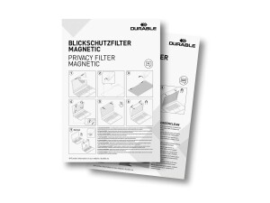 Durable Blickschutzfilter für Notebook - 2-Wege - entfernbar - magnetisch - 35.6 cm (14")