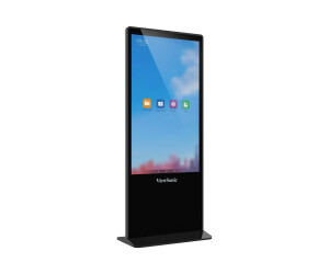 ViewSonic EP5542T - 140 cm (55") Diagonalklasse ePoster Series LCD-Display mit LED-Hintergrundbeleuchtung - interaktive Digital Signage - mit Integrierter Media-Player und Touchscreen (Multi-Touch)