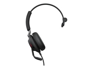 Jabra Evolve2 40 MS Mono - Headset - On-Ear - konvertierbar