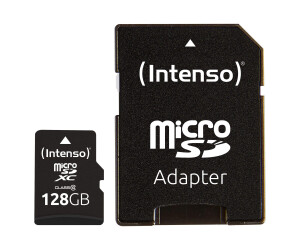 Intenso Flash-Speicherkarte (microSDXC-an-SD-Adapter...