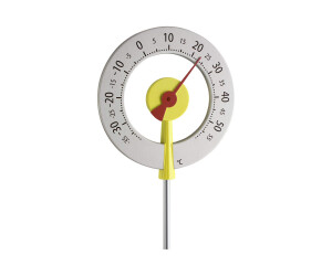 TFA Lollipop - thermometer - analog - silver