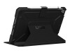 Urban Armor Gear UAG Rugged Case for iPad 10.2-in (7/8 Gen, 2019/2020) - Metropolis Black - Flip-Hülle für Tablet - composite - Schwarz - 10.2" - für Apple 10.2-inch iPad (7. Generation, 8. Generation)