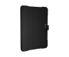 Urban Armor Gear UAG Rugged Case for iPad 10.2-in (7/8 Gen, 2019/2020) - Metropolis Black - Flip-Hülle für Tablet - composite - Schwarz - 10.2" - für Apple 10.2-inch iPad (7. Generation, 8. Generation)