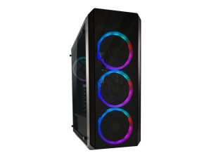 LC-Power Gaming 703B Quad-Lux - Tower - ATX - Seitenteil...