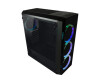 LC-Power Gaming 703B Quad-Lux - Tower - ATX - Seitenteil mit Fenster (gehärtetes Glas)