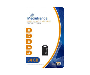 MEDIARANGE Nano - USB-Flash-Laufwerk - 64 GB