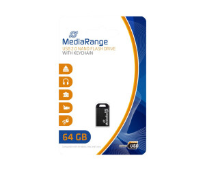 Mediarange Nano - USB flash drive - 64 GB