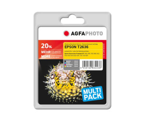 Agfaphoto Multi Pack - 4 -pack - black, yellow, cyan,...