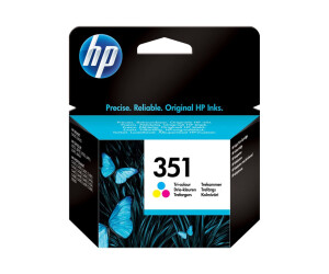 HP 351 - 3.5 ml - color (cyan, magenta, yellow)