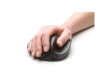Bakker Elkhuizen HandShoeMouse Medium - Maus - ergonomisch - Für Rechtshänder - 3 Tasten - kabellos - kabelloser Empfänger (USB)