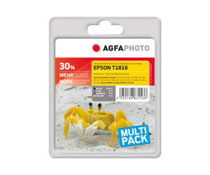 Agfaphoto 4 -pack - black, yellow, cyan, magenta