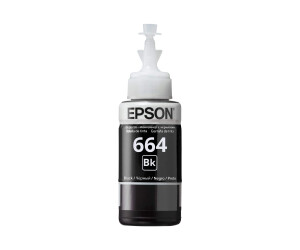 Epson T6641 - 70 ml - Schwarz - original - Nachfülltinte