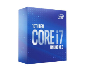 Intel Core i7 10700K - 3.8 GHz - 8 cores - 16 threads -...