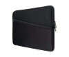 Artwizz notebook case - 33 cm (13 ") - black - for Apple MacBook Air with Retina Display (13.3 inches)