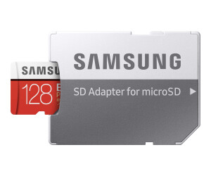 Samsung EVO Plus MB-MC128HA - Flash-Speicherkarte (microSDXC-an-SD-Adapter inbegriffen)