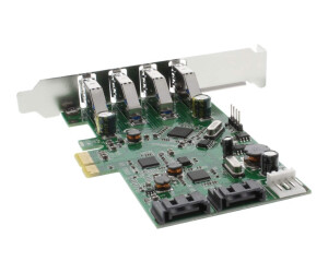 Inline memory/USB3.0 controller - 6 transmitters/channel
