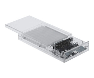 Delock External Dual Enclosure for 2 x 2.5" SATA HDD / SSD with USB Type-C - Speichergehäuse - 2.5" (6.4 cm)